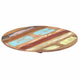 Round Table Top 40 cm 15-16 mm Solid Reclaimed Wood 286031