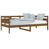 Day Bed without Mattress Honey Brown Solid Wood Pine 90x190 cm Single 820310
