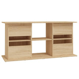 Aquarium Stand Sonoma Oak 121x41x58 cm Engineered Wood 833618
