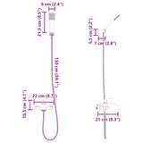 Shower Head Set Chrome G 1 / 2 inches 42023402
