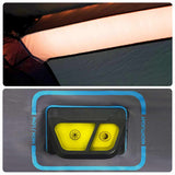 Family Tent with LED 6-Person Light Blue Quick Release 94307