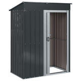Garden Sheds Anthracite 137 x 81 x 180 cm Metal 42011291