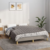 ZNTS Weighted Blanket Grey 135x200 cm Single 6 kg Fabric 3154831