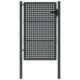 Garden Gate Anthracite 100x125 cm Steel 154561