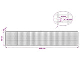 Gabion with 3.5 mm Wire and 5x10 cm Mesh 600x30x150 cm 3462750