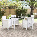 Garden Chair 4 pcs White 53 x 49 x 85 cm Polypropylene 847478