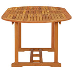 Garden Table 200x100x75 cm Solid Wood Eucalyptus 316068