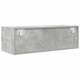TV Cabinet Concrete Grey 80x31x25.5 cm Engineered Wood 861514