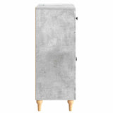 Sideboard Concrete Grey 66 x 34.5 x 90 cm Engineered Wood 894178
