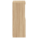 Sideboard with LED Lights Sonoma Oak 41x37x100 cm 836646