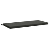 2-Piece Bench Cushions SOEST 2 pcs 100% Polyester Anthracite 949337