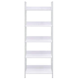 5-Layer Book Shelf White 60x27.6x158.5 cm Engineered Wood 288228