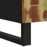Sideboard with 2 Doors 90x33x75 cm Solid Wood Reclaimed 352927