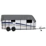 Caravan Roof Cover Grey 800x300 cm Non-woven Fabric 4015873
