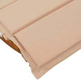 Sun Lounger 2 pcs Brown 60 x 154 x 74cm Solid Acacia wood 3329136