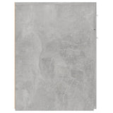 Apothecary Cabinet Concrete grey Engineered wood Compact 804215
