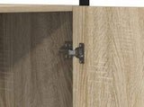 Bathroom Cabinet Sonoma 33 x 33 x 185.5 cm Engineered Wood 864342