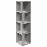 Corner Cabinet Grey Sonoma 33x33x132 cm Engineered Wood 816024