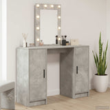 Dressing Table Light Grey 102 x 33 x 135 cm Engineered Wood 865184