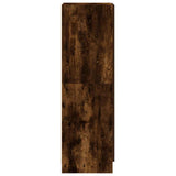 Kitchen Cabinet Smoked Oak 38x41.5x131.5 cm Engineered Wood 860116