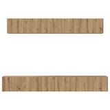 TV Cabinet Set Wall-mounted 5 pcs Artisan Oak Engineered Wood 3393386