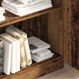 Bookcase Old Wood 80x24x109 cm Engineered Wood 857842