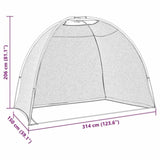 Golf Training Aid Black 314 x 150 x 206 cm Polyester 42012858