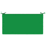 Seat Cushion SOEST 100% Polyester Green 120 x 80 x 10 cm 946809