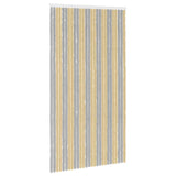 Insect Curtain Chenille Grey and Beige 118 x 220 cm 100% PP 42034468