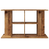 Aquarium Stand Old Wood 100x40x60 cm Engineered Wood 857274