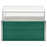 47020 Greenhouse Green 100x100x77 cm Galvanised Steel