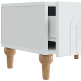 TV Cabinet with Drawer White 147 x 34.5 x 30 cm Engineered Wood 894245