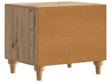 Bedside Cabinet Artisan Oak 43 x 34.5 x 50 cm Engineered Wood 894123