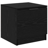Bed Cabinet 2 pcs Black Oak 40 x 39 x 40cm Engineered Wood 880500