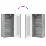 Wooden Cabinet Grey Sonoma 50 x 29 x 100 cm Engineered Wood 880227