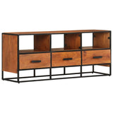 TV Cabinet 110x30x45 cm Solid Acacia Wood 327450