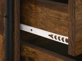 Bedside Cabinet Smoked Oak 48 x 36.5 x 60 cm Engineered Wood 8013534