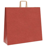 Paper Bags 250 pcs with Handles Red 54x15x49 cm 4101990