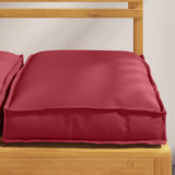 Cushion 6 pcs Wine Red 40 x 40 x 8 cm Oxford Fabric 42001604