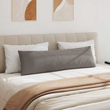 Sofa Pillows 2 pcs Taupe 145 x 40 cm Fabric 42013831