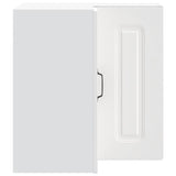Kitchen Wall Corner Cabinet Kalmar White Engineered Wood 853617