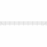 Wire Mesh Fence Anthracite 2x25 m Galvanised Steel 154238
