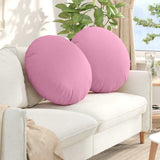 Seat Cushions 2 pcs Pink 80 x 29 cm Fabric 42014246