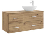 Bathroom Furniture Set 2 pcs Artisan Oak Engineered Wood 3403959
