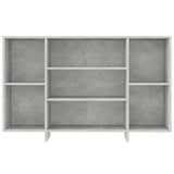 ZNTS Sideboard Concrete Grey 120x30x75 cm Engineered Wood 809624