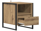 Bedside Table with Drawer 2 pcs Artisian Oak 39.5 x 30 x 50 cm 886665