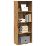 Bookcase Artisian Oak 60x30x152 cm Engineered Wood 857916