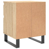 Bedside Cabinet Sonoma Oak 40x35x50 cm Engineered Wood 830690