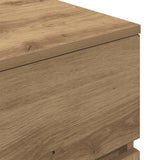 Bedside Cabinets 2 pcs Artisan Oak 39x35x65 cm Engineered Wood 861336