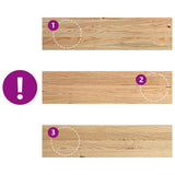 Window Sills 2 pcs Untreated 80x20x2 cm Solid Wood Oak 4009094